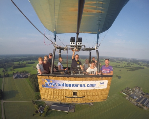 Prive ballonvaart uit Loenen naar Deventer